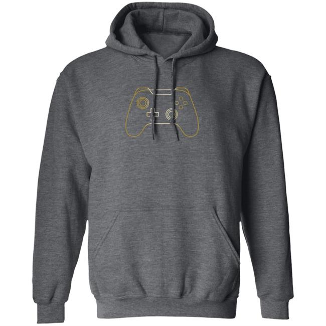 Linus Tech Tips Merch Gold Foil Controller T Shirt Linus Tech Tips Merch Gold Foil Controller T Shirt