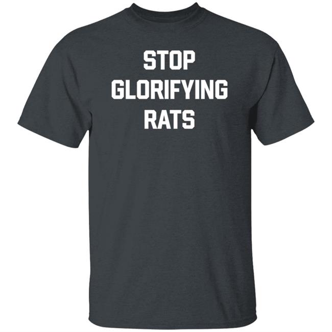 Omerta Mia Merch Stop Glorifying Rats Shirt Omerta Mia Merch Stop Glorifying Rats Shirt