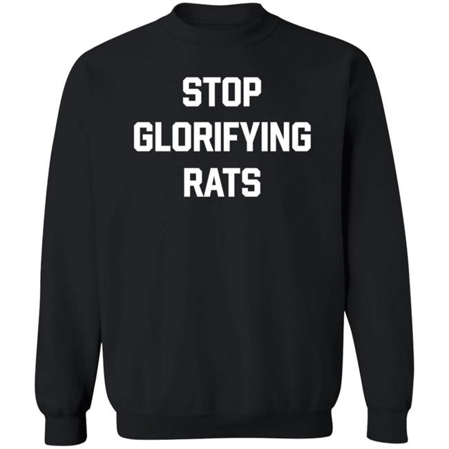 Omerta Mia Merch Stop Glorifying Rats Shirt Omerta Mia Merch Stop Glorifying Rats Shirt