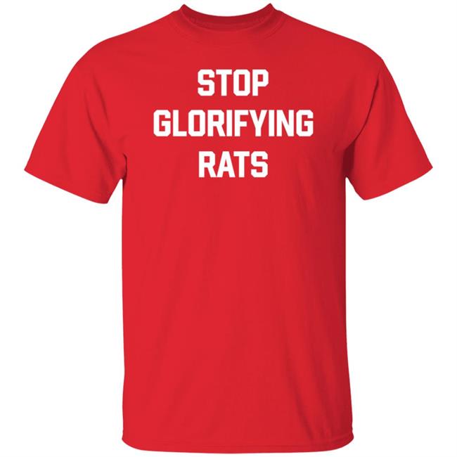 Omerta Mia Merch Stop Glorifying Rats Shirt Omerta Mia Merch Stop Glorifying Rats Shirt