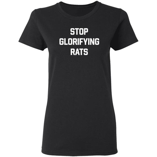 Omerta Mia Merch Stop Glorifying Rats Shirt Omerta Mia Merch Stop Glorifying Rats Shirt