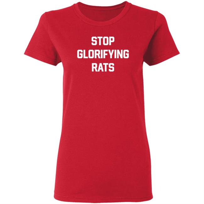 Omerta Mia Merch Stop Glorifying Rats Shirt Omerta Mia Merch Stop Glorifying Rats Shirt