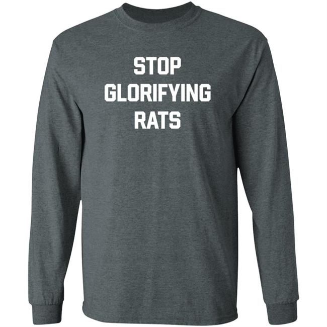 Omerta Mia Merch Stop Glorifying Rats Shirt Omerta Mia Merch Stop Glorifying Rats Shirt