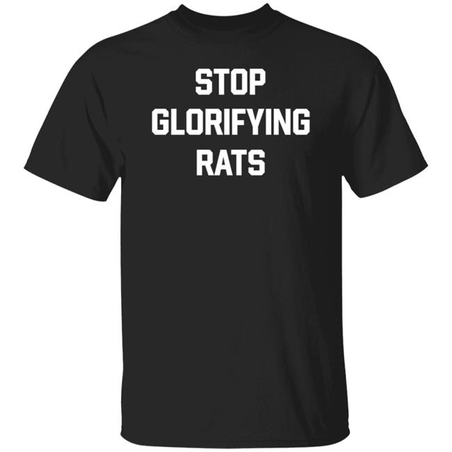 Omerta Mia Merch Stop Glorifying Rats Shirt