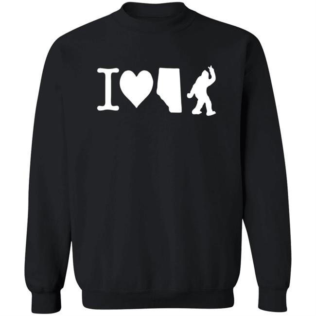 The Big Steak I Love Alberta Bigfoot T Shirt The Big Steak I Love Alberta Bigfoot T Shirt
