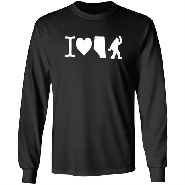 The Big Steak I Love Alberta Bigfoot T Shirt The Big Steak I Love Alberta Bigfoot T Shirt