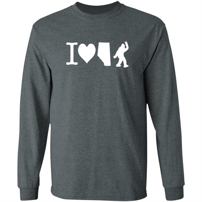 The Big Steak I Love Alberta Bigfoot T Shirt The Big Steak I Love Alberta Bigfoot T Shirt