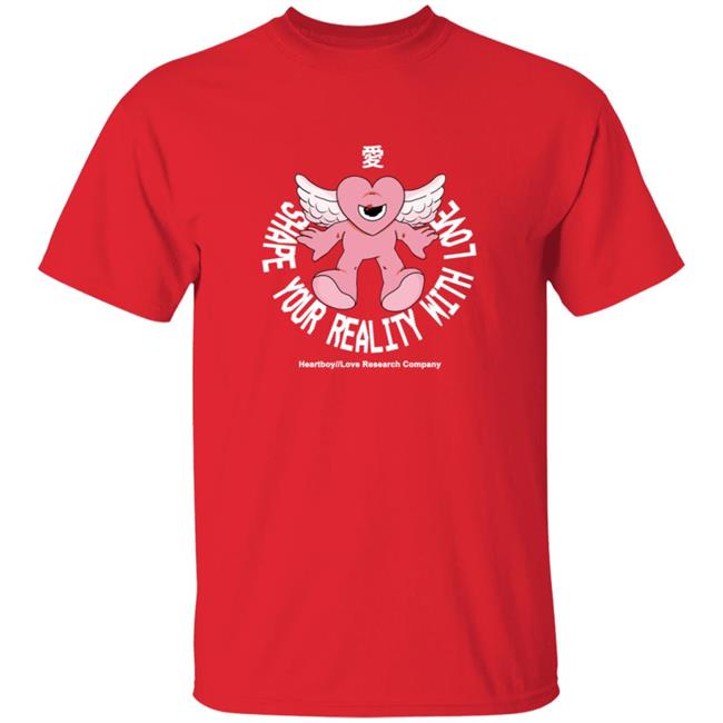 Heart Boy Shape Your Reality With Love Shirt