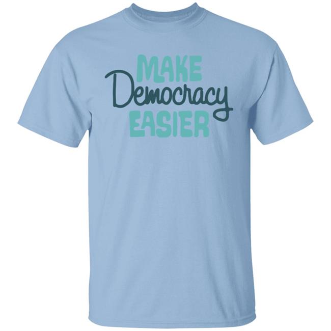 Crooked Media Make Democracy Easier Hoodie