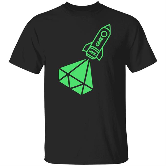 Gme Hodl Rocket Green Shirt Patrick's Day