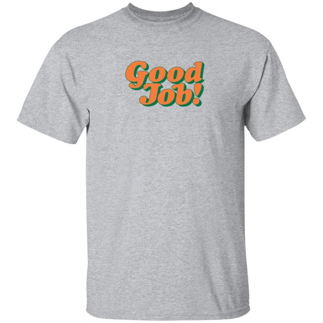 Larry June Merch Good Job T Shirt Midnight Organic