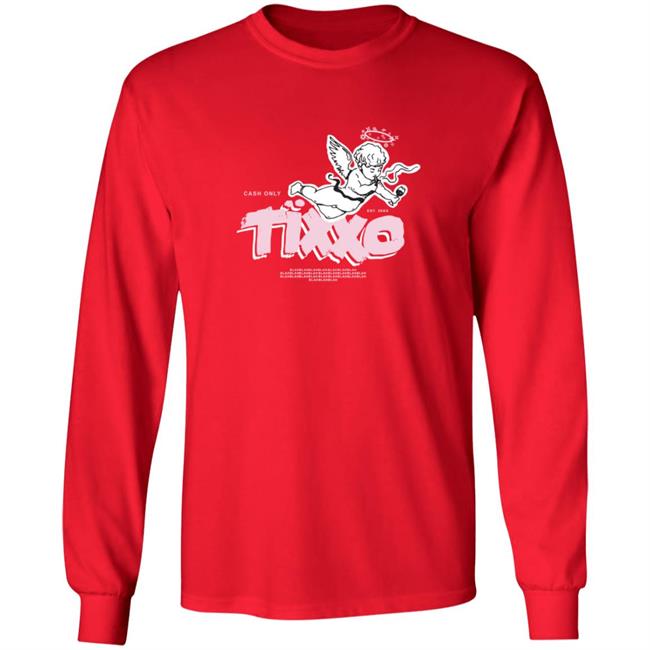 Tixxo Merch Red Cupid Tee Shirt If You Waste My Time It's Going To Be $150 An Hour Tixxo Merch Red Cupid Tee Shirt If You Waste My Time It's Going To Be $150 An Hour