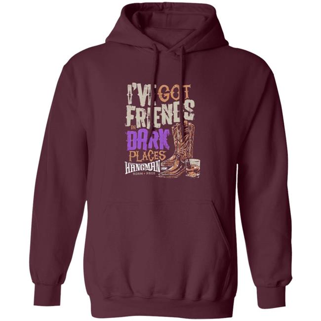 I’ve Got Friends in Dark Places Hangman Adam Page Shirt I’ve Got Friends in Dark Places Hangman Adam Page Shirt