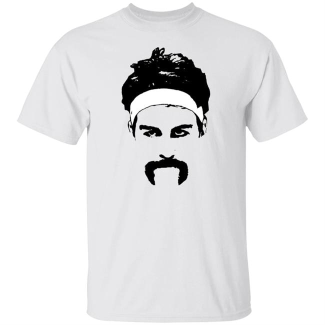 Drew Timme Mustache Big Head Silhouette Gonzaga Fan Shirt