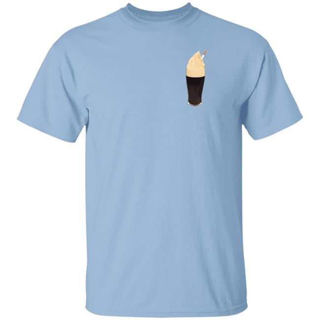 Shitlondonguinness Ice Cream Pint T Shirt Light Blue