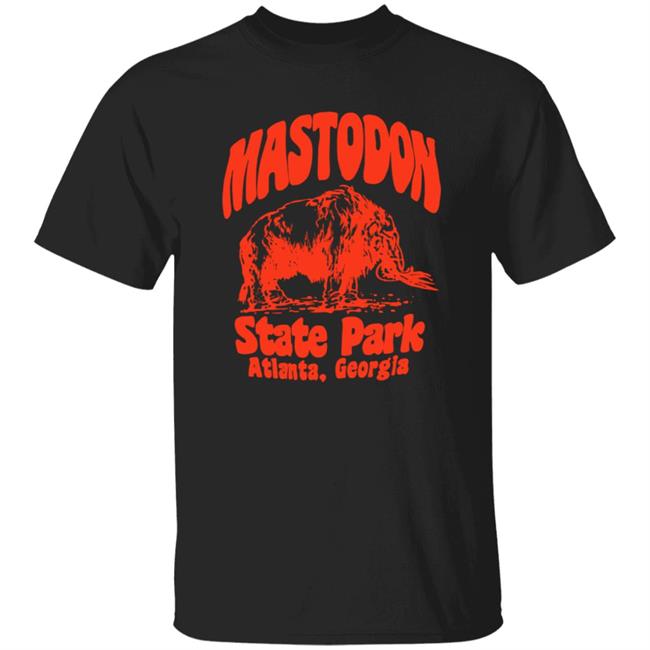 Mastodon State Park Shirt Mastodon Merch Atlanta Georgia