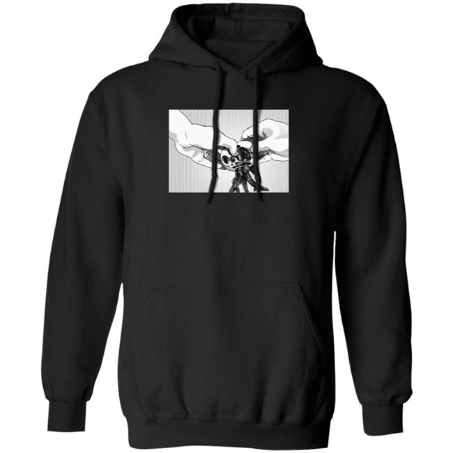 Fyyaa Horror Manga Hatch Tee Shirt Fyyaa Horror Manga Hatch Tee Shirt