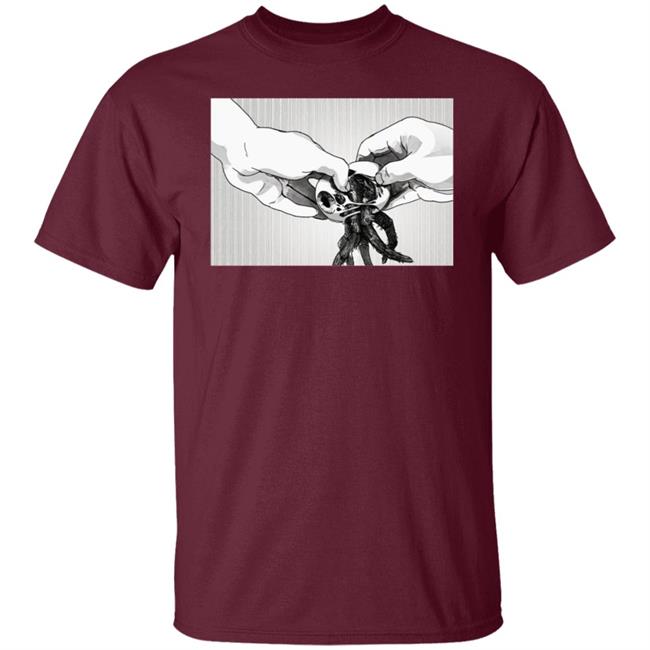 Fyyaa Horror Manga Hatch Tee Shirt Fyyaa Horror Manga Hatch Tee Shirt
