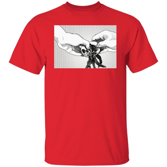 Fyyaa Horror Manga Hatch Tee Shirt Fyyaa Horror Manga Hatch Tee Shirt
