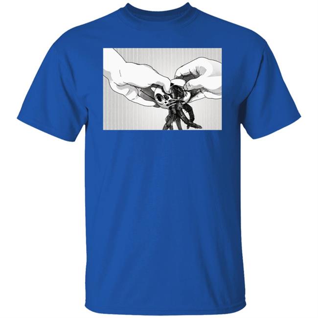 Fyyaa Horror Manga Hatch Tee Shirt Fyyaa Horror Manga Hatch Tee Shirt