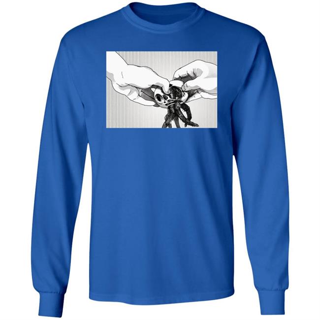 Fyyaa Horror Manga Hatch Tee Shirt Fyyaa Horror Manga Hatch Tee Shirt