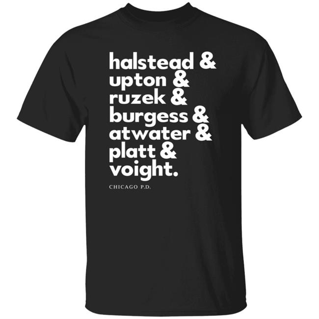 Halstead Upton Ruzek Burgess Atwater Platt Voight Shirt