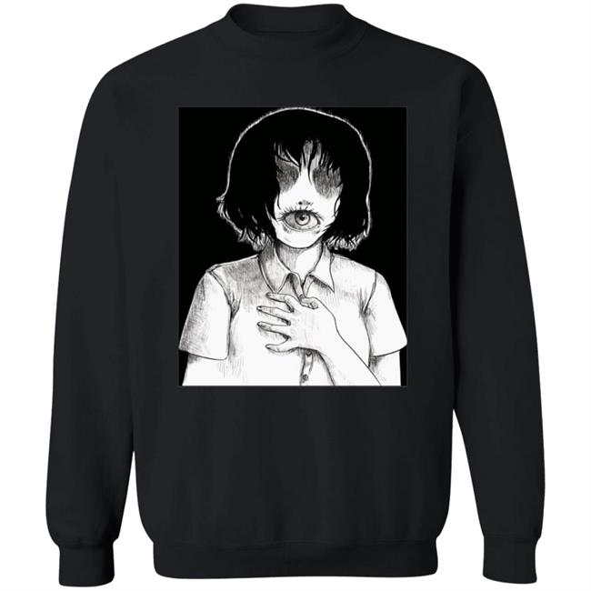 Fyyaa Horror Manga Eye Tee Shirt Fyyaa Horror Manga Eye Tee Shirt