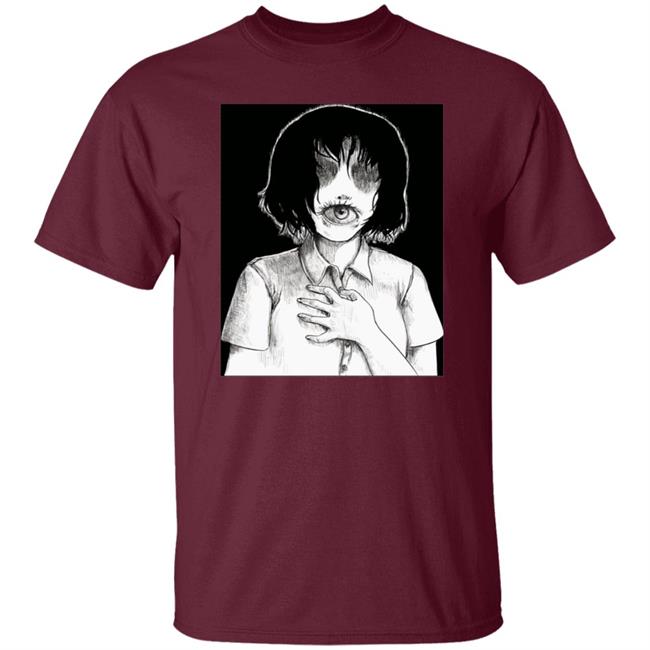 Fyyaa Horror Manga Eye Tee Shirt Fyyaa Horror Manga Eye Tee Shirt