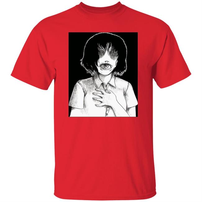 Fyyaa Horror Manga Eye Tee Shirt Fyyaa Horror Manga Eye Tee Shirt