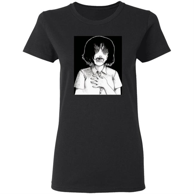 Fyyaa Horror Manga Eye Tee Shirt Fyyaa Horror Manga Eye Tee Shirt