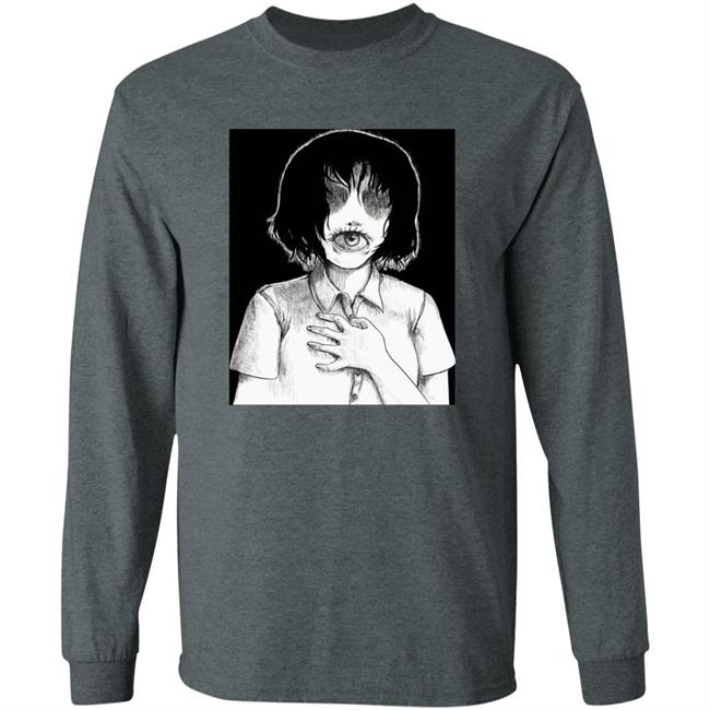 Fyyaa Horror Manga Eye Tee Shirt Fyyaa Horror Manga Eye Tee Shirt