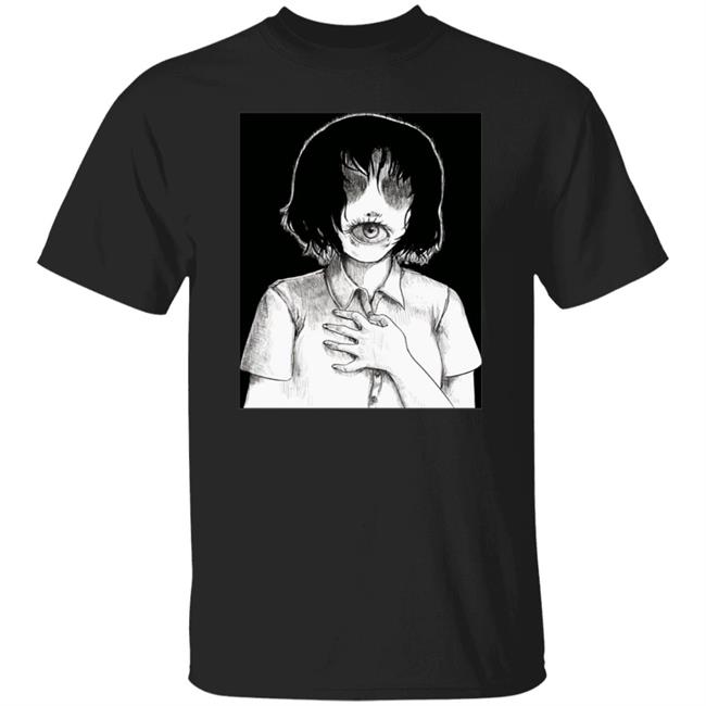 Fyyaa Horror Manga Eye Tee Shirt