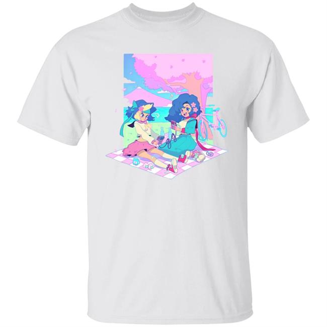 Game Grumps Merch Game Gyaru Sakura Picnic Tee Game Grumps Merch Game Gyaru Sakura Picnic Tee