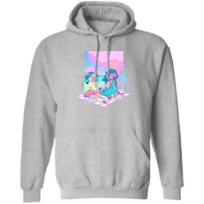 Game Grumps Merch Game Gyaru Sakura Picnic Tee Game Grumps Merch Game Gyaru Sakura Picnic Tee