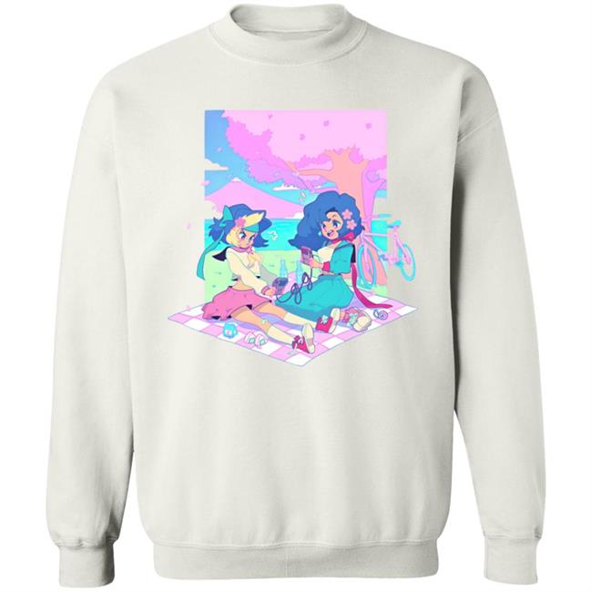 Game Grumps Merch Game Gyaru Sakura Picnic Tee Game Grumps Merch Game Gyaru Sakura Picnic Tee