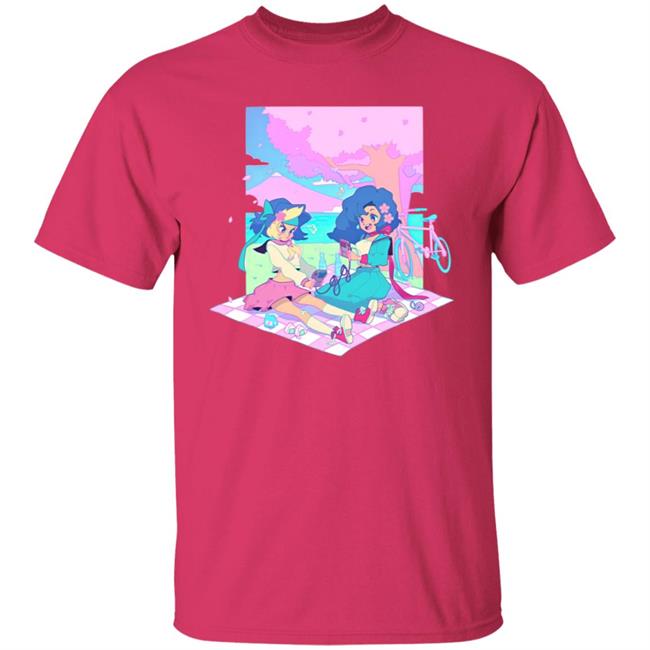 Game Grumps Merch Game Gyaru Sakura Picnic Tee Game Grumps Merch Game Gyaru Sakura Picnic Tee