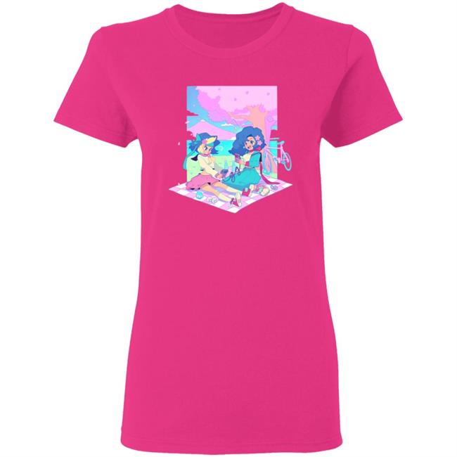 Game Grumps Merch Game Gyaru Sakura Picnic Tee Game Grumps Merch Game Gyaru Sakura Picnic Tee
