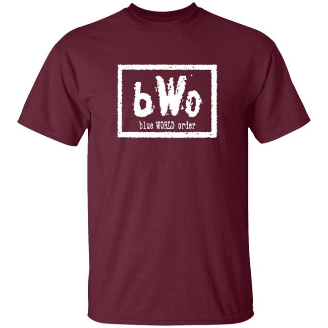 Blue Meanie Blue World Order T Shirt Pro Wrestling Tees Blue Meanie Blue World Order T Shirt Pro Wrestling Tees