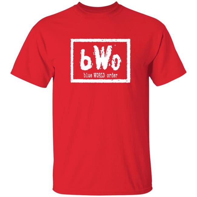 Blue Meanie Blue World Order T Shirt Pro Wrestling Tees Blue Meanie Blue World Order T Shirt Pro Wrestling Tees
