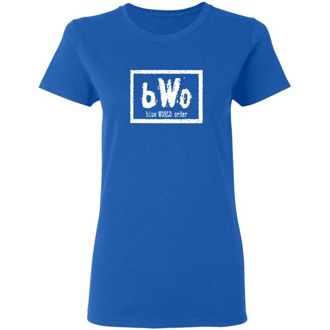 Blue Meanie Blue World Order T Shirt Pro Wrestling Tees Blue Meanie Blue World Order T Shirt Pro Wrestling Tees