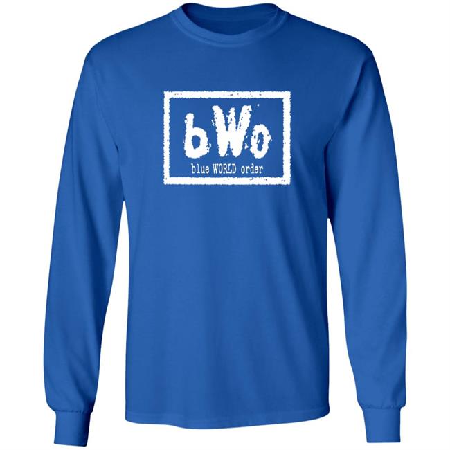Blue Meanie Blue World Order T Shirt Pro Wrestling Tees Blue Meanie Blue World Order T Shirt Pro Wrestling Tees