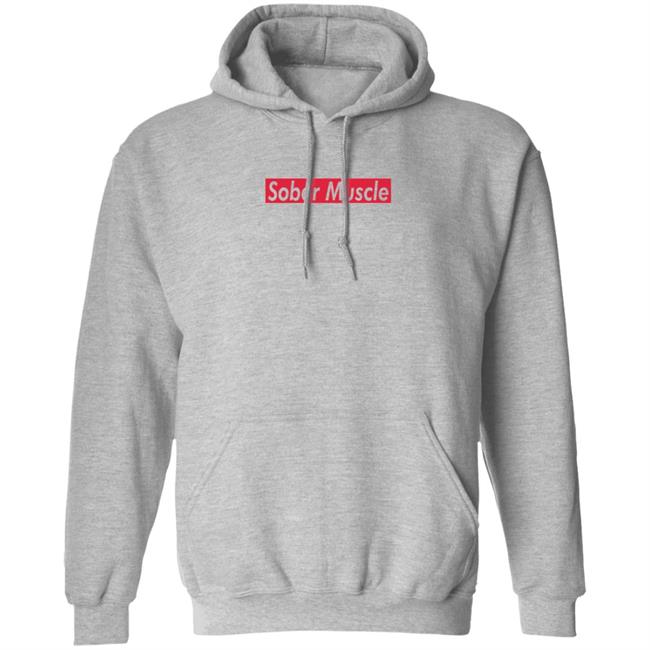 Sober Muscle Merch SM Sweatshirt Sober Muscle Block Logo Sober Muscle Merch SM Sweatshirt Sober Muscle Block Logo