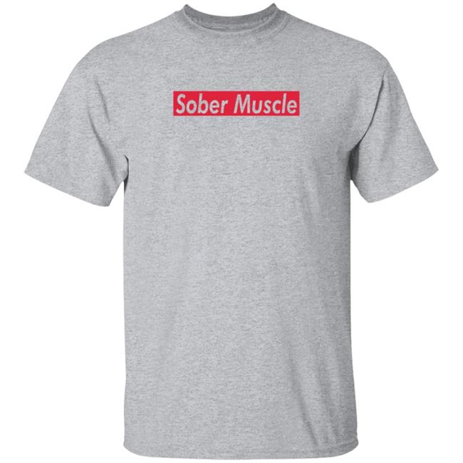 Sober Muscle Merch SM Sweatshirt Sober Muscle Block Logo Sober Muscle Merch SM Sweatshirt Sober Muscle Block Logo