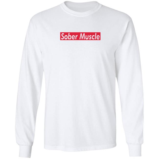 Sober Muscle Merch SM Sweatshirt Sober Muscle Block Logo Sober Muscle Merch SM Sweatshirt Sober Muscle Block Logo