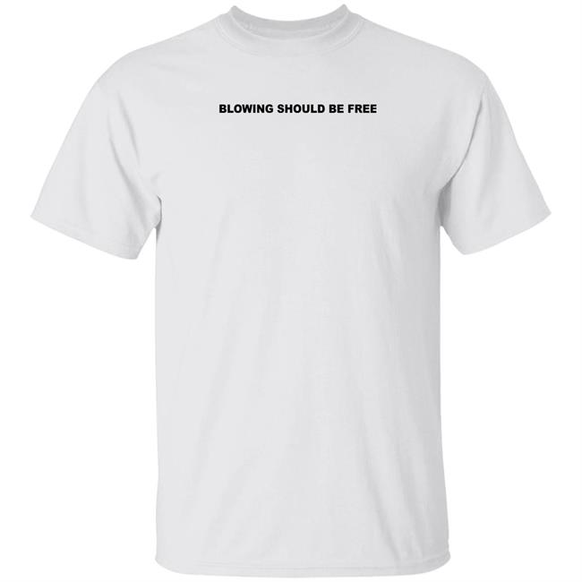 Caucasian James Clothing Store Merch Blowing Should Be Free Shirt James