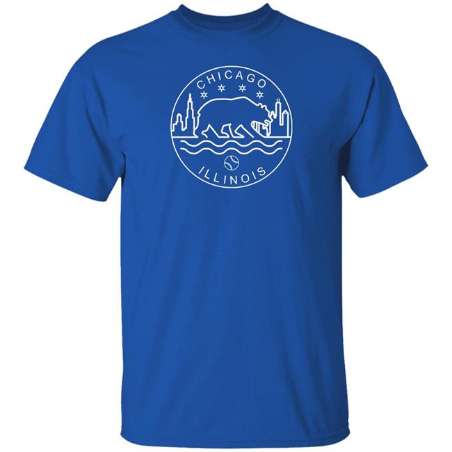 Obvious Shirts X 1908 Tees Chicago Baseball Seal T Shirt