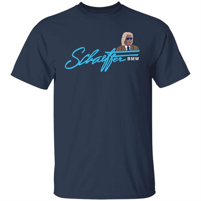 Super 70s Sports Store Merch Schaeffer Bmw Tee Shirt