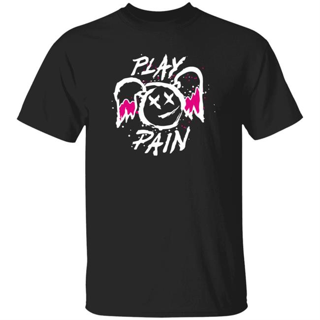 Alexa Biss Play Pain Smiley Shirt