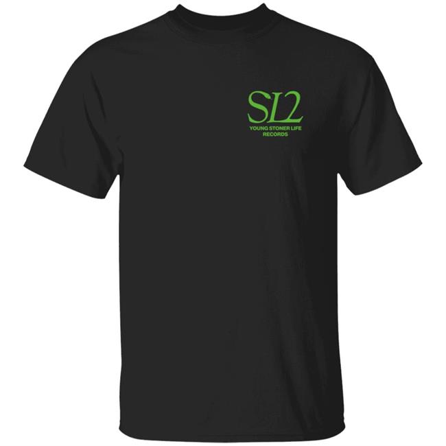 Slime Language 2 Merch SL2 Album Cover Black T-Shirt