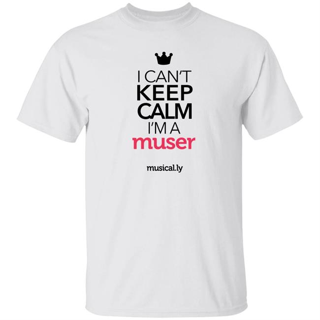 I Can't Keep Calm I'm A Muser Musically Shirt Distalpoints Haley Sharpe